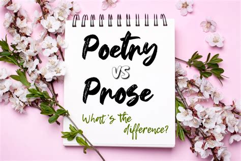 How Does Poetry Differ from Prose? An Insightful Exploration