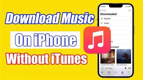 how to download music on iphone without itunes