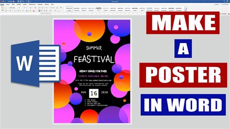 how to print a poster in word and the role of typography in modern marketing